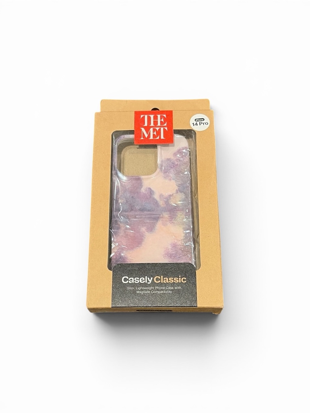 Casely Classic iPhone 14 Pro Case – The Met Pink & Purple Marble